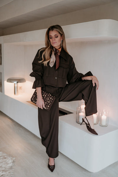 Bidosi jacket I Chocolate Brown - Wild Souls by JV® - Jackets