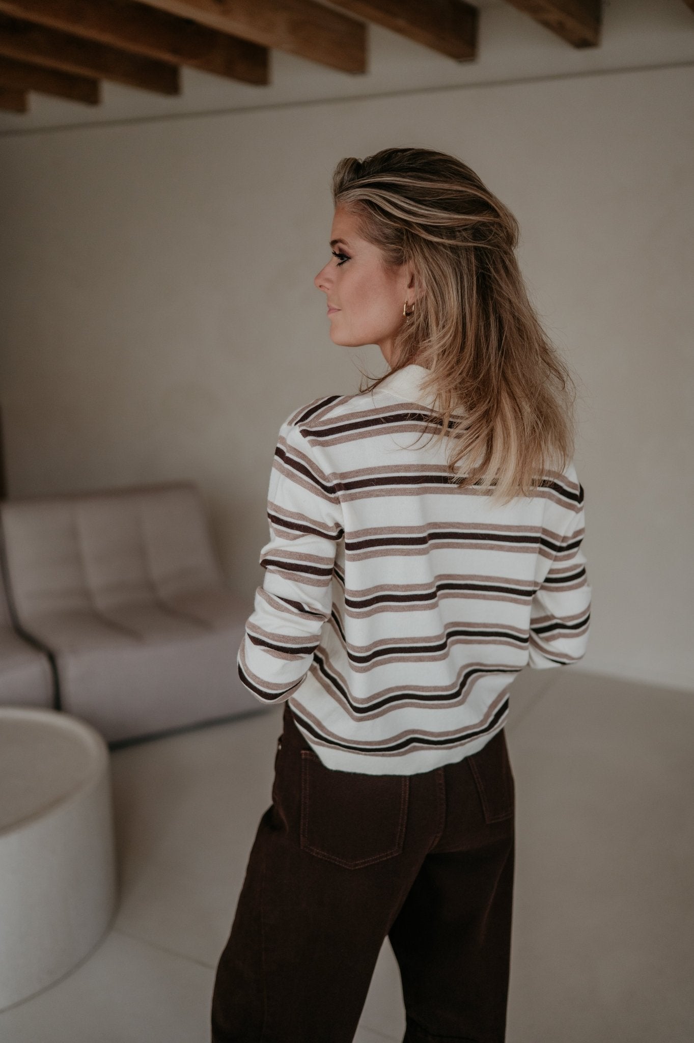 Bislacco polo I Ecru - Wild Souls by JV® - Polos