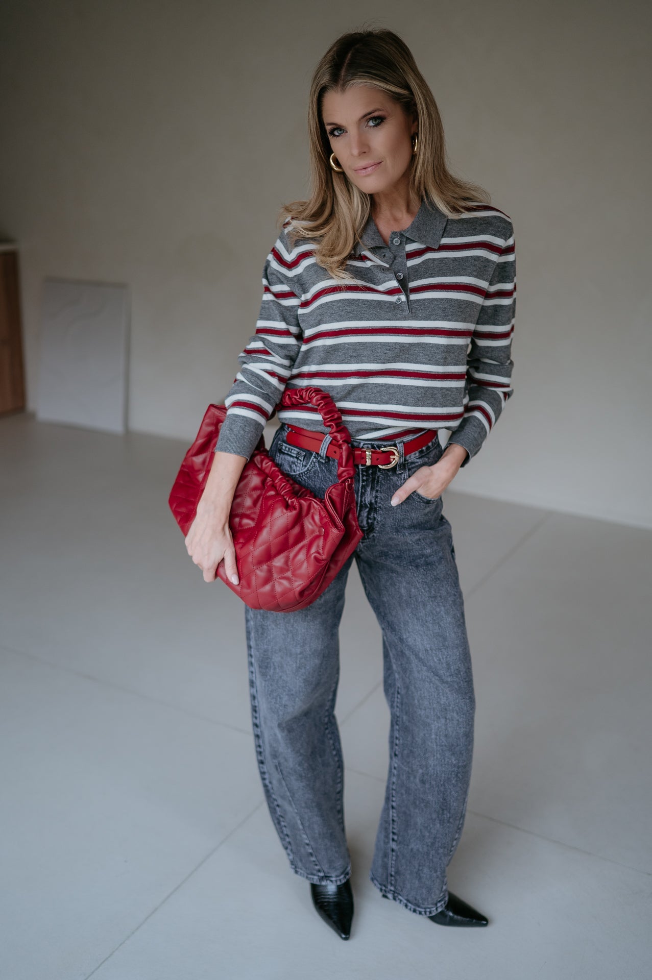 Bislacco polo I Grey - Wild Souls by JV® - Knits