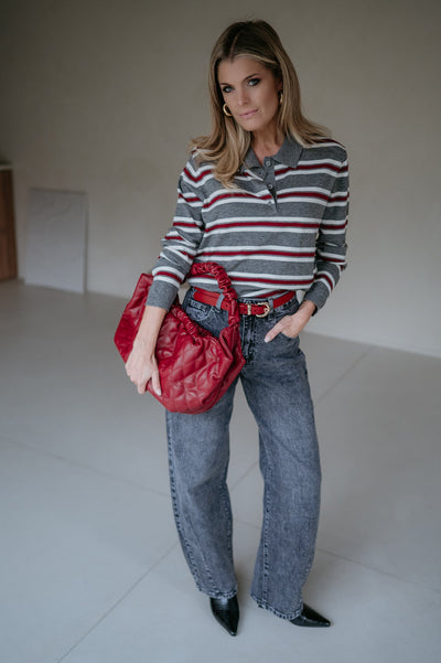 Bislacco polo I Grey - Wild Souls by JV® - Knits