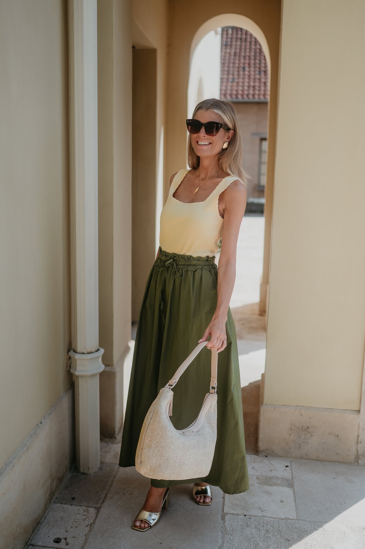 Bivina top I Yellow - Wild Souls by JV® - Tops