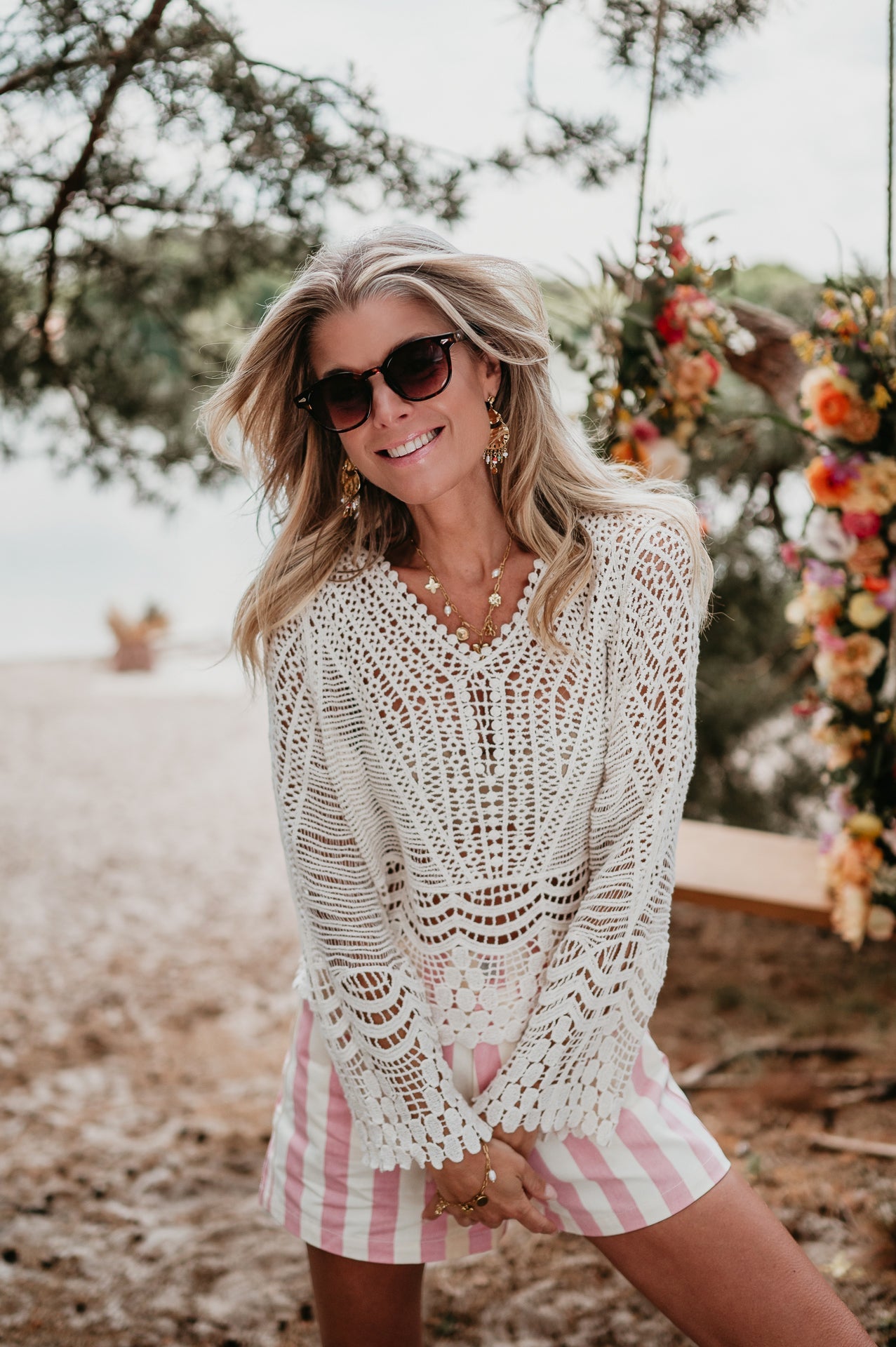 Bizosso top I Beige - Wild Souls by JV® - Tops