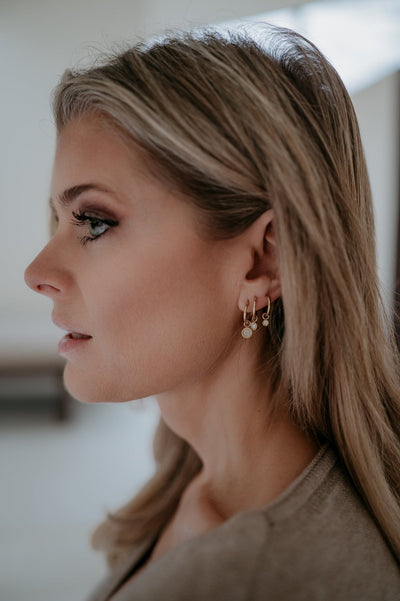 Blesi earrings I Gold - Wild Souls by JV® - Earrings