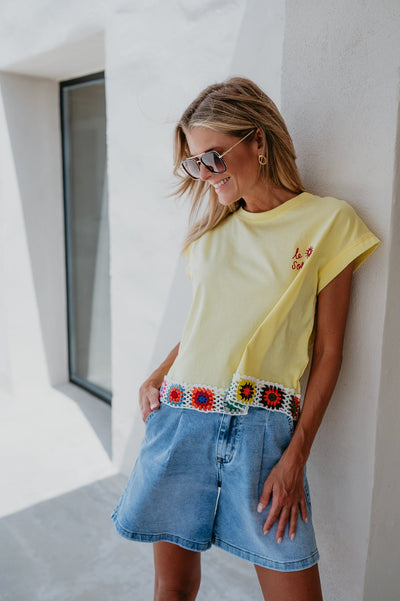 Boccone t-shirt I Yellow - Wild Souls by JV® - T-shirts