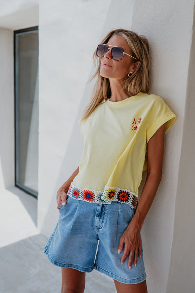 Boccone t-shirt I Yellow - Wild Souls by JV® - T-shirts