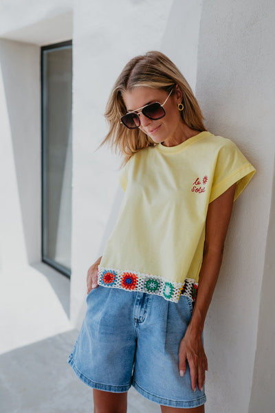 Boccone t-shirt I Yellow - Wild Souls by JV® - T-shirts