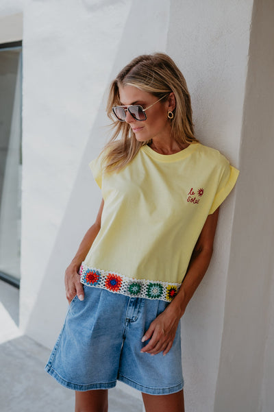 Boccone t-shirt I Yellow - Wild Souls by JV® - T-shirts
