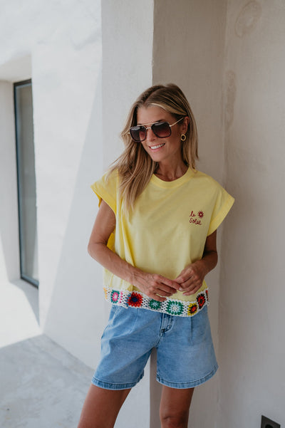 Boccone t-shirt I Yellow - Wild Souls by JV® - T-shirts