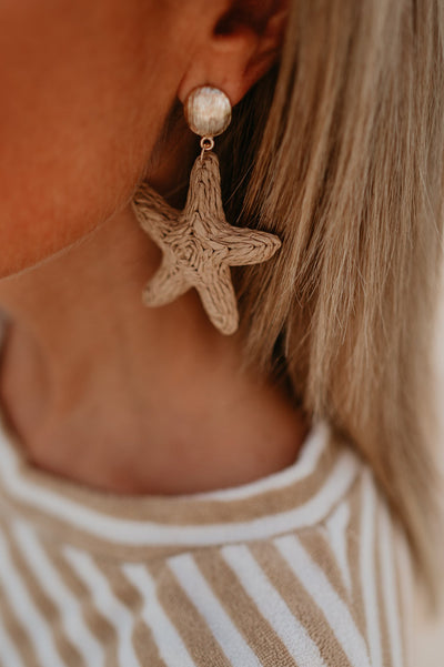 Boschetto earrings I Beige - Wild Souls by JV® - Earrings