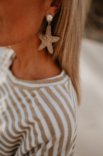 Boschetto earrings I Beige - Wild Souls by JV® - Earrings