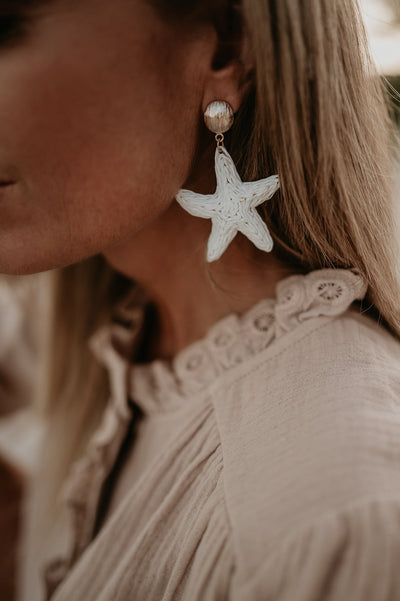 Boschetto earrings I Ecru - Wild Souls by JV® - Earrings