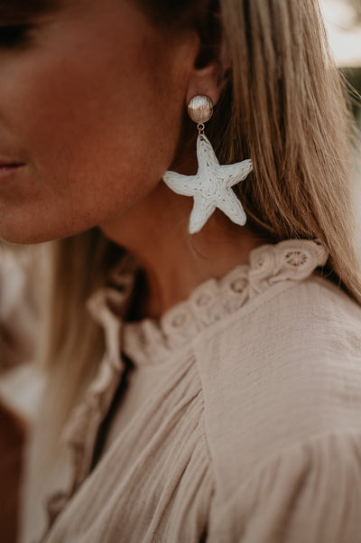 Boschetto earrings I Ecru - Wild Souls by JV® - Earrings