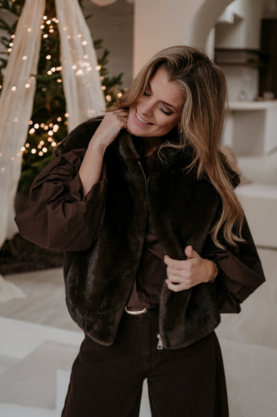 Bradino gilet I Brown - Wild Souls by JV® - Gilets