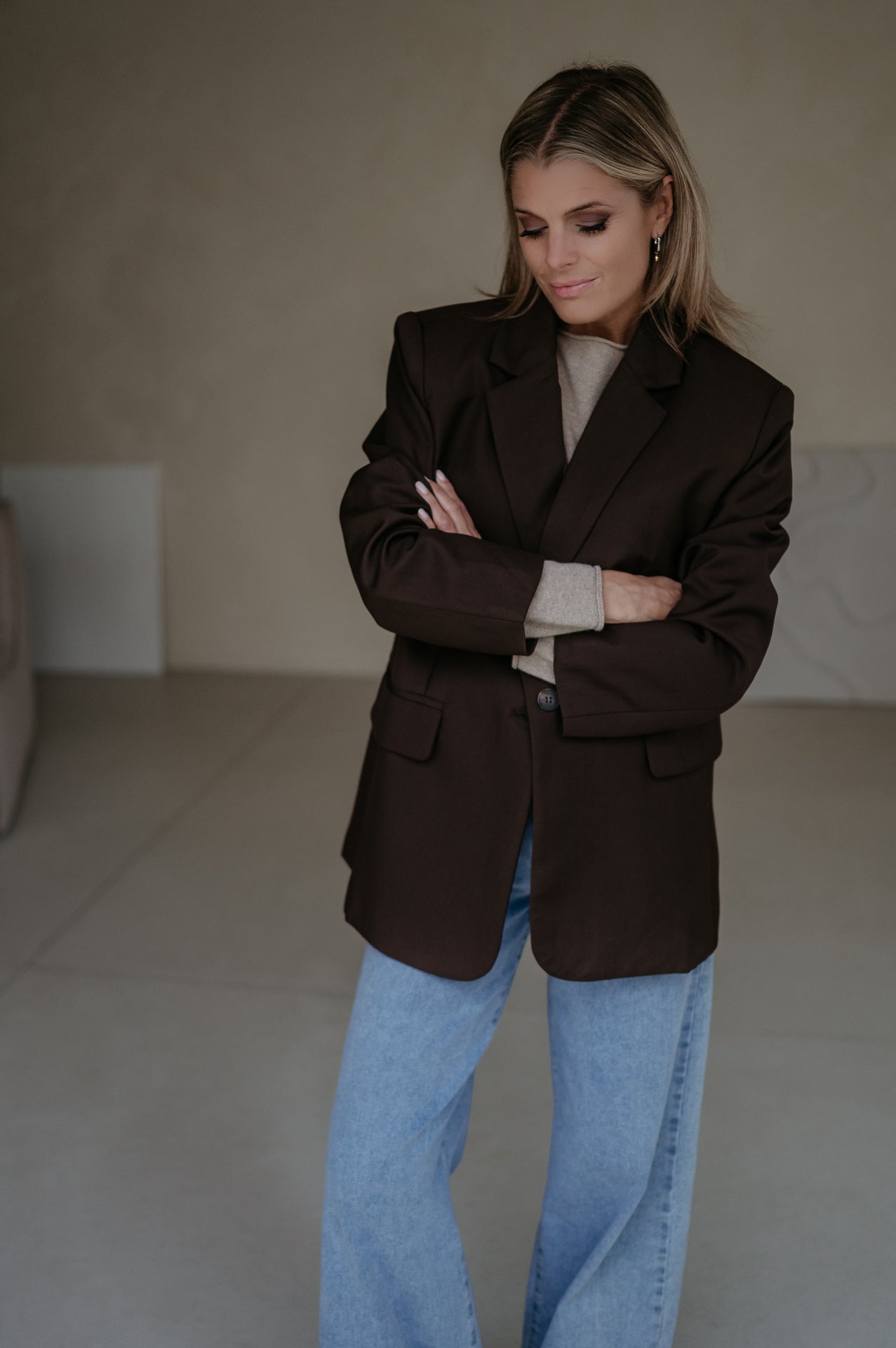 Bramio blazer I Chocolate Brown - Wild Souls by JV® - Blazers