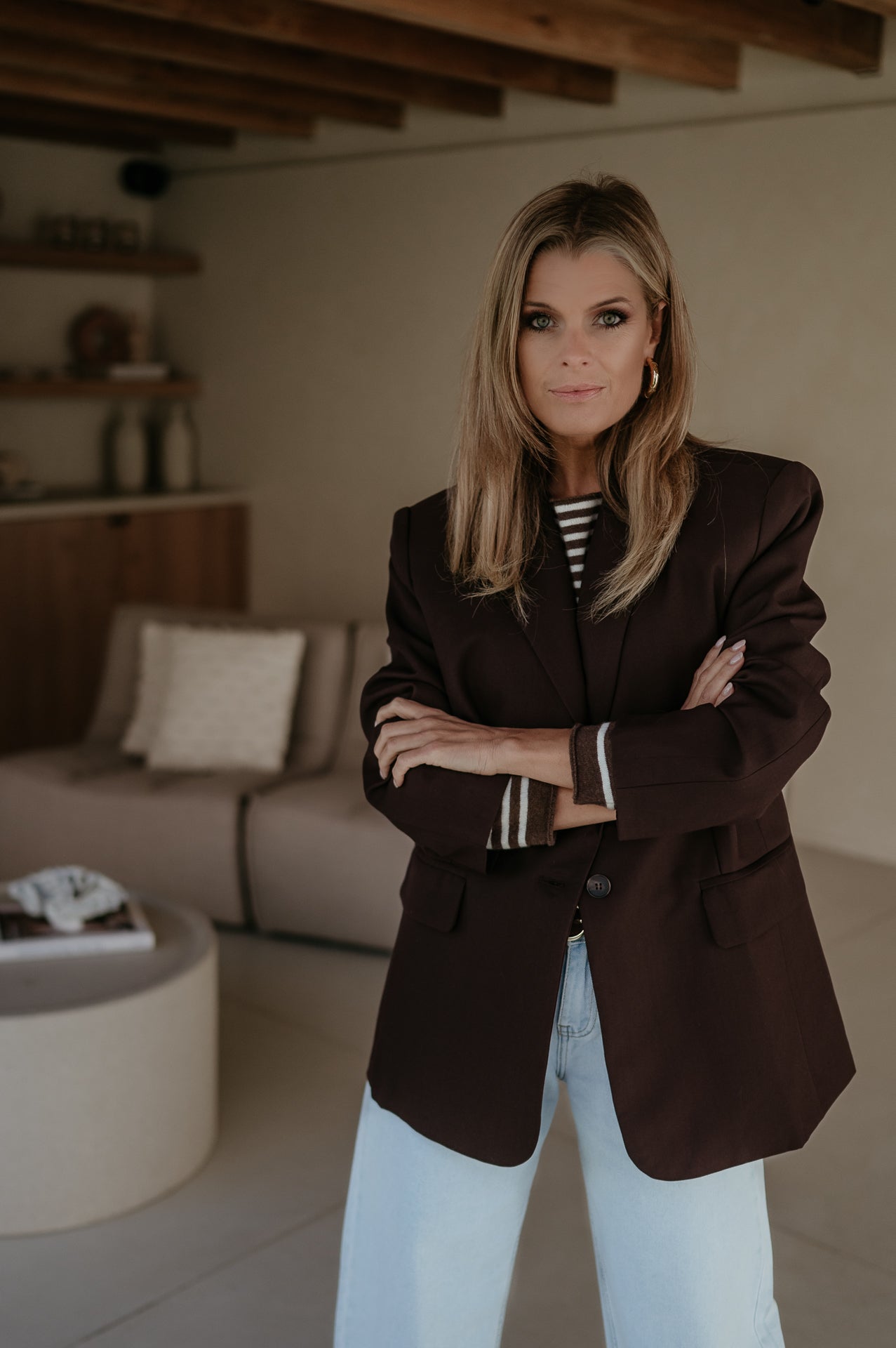 Bramio blazer I Chocolate Brown - Wild Souls by JV® - Blazers