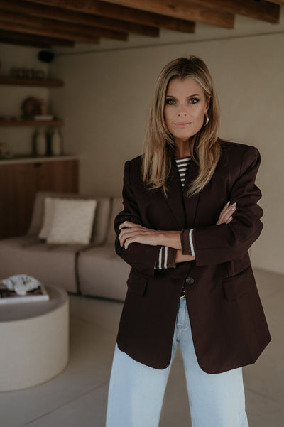 Bramio blazer I Chocolate Brown - Wild Souls by JV® - Blazers