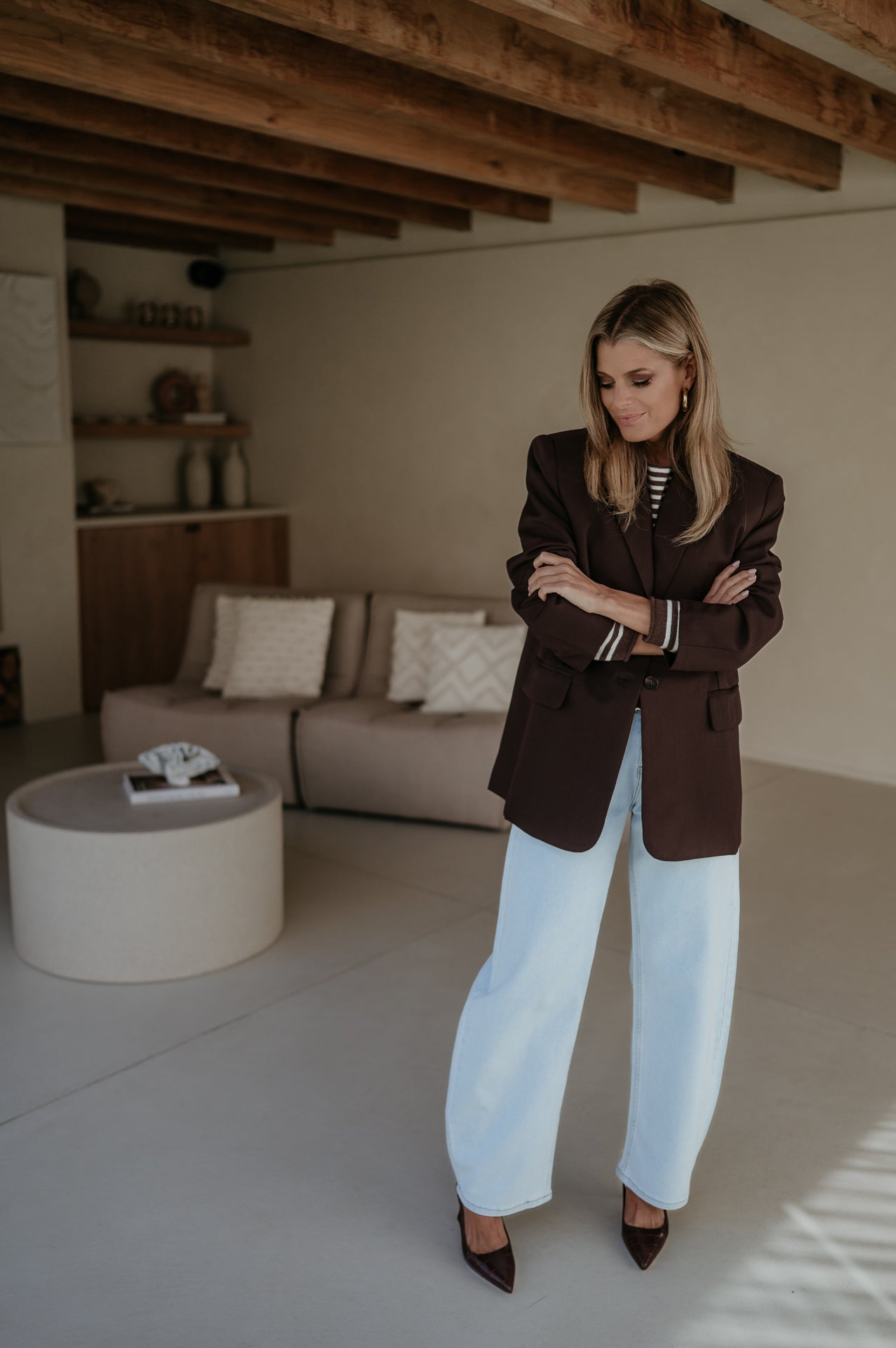 Bramio blazer I Chocolate Brown - Wild Souls by JV® - Blazers