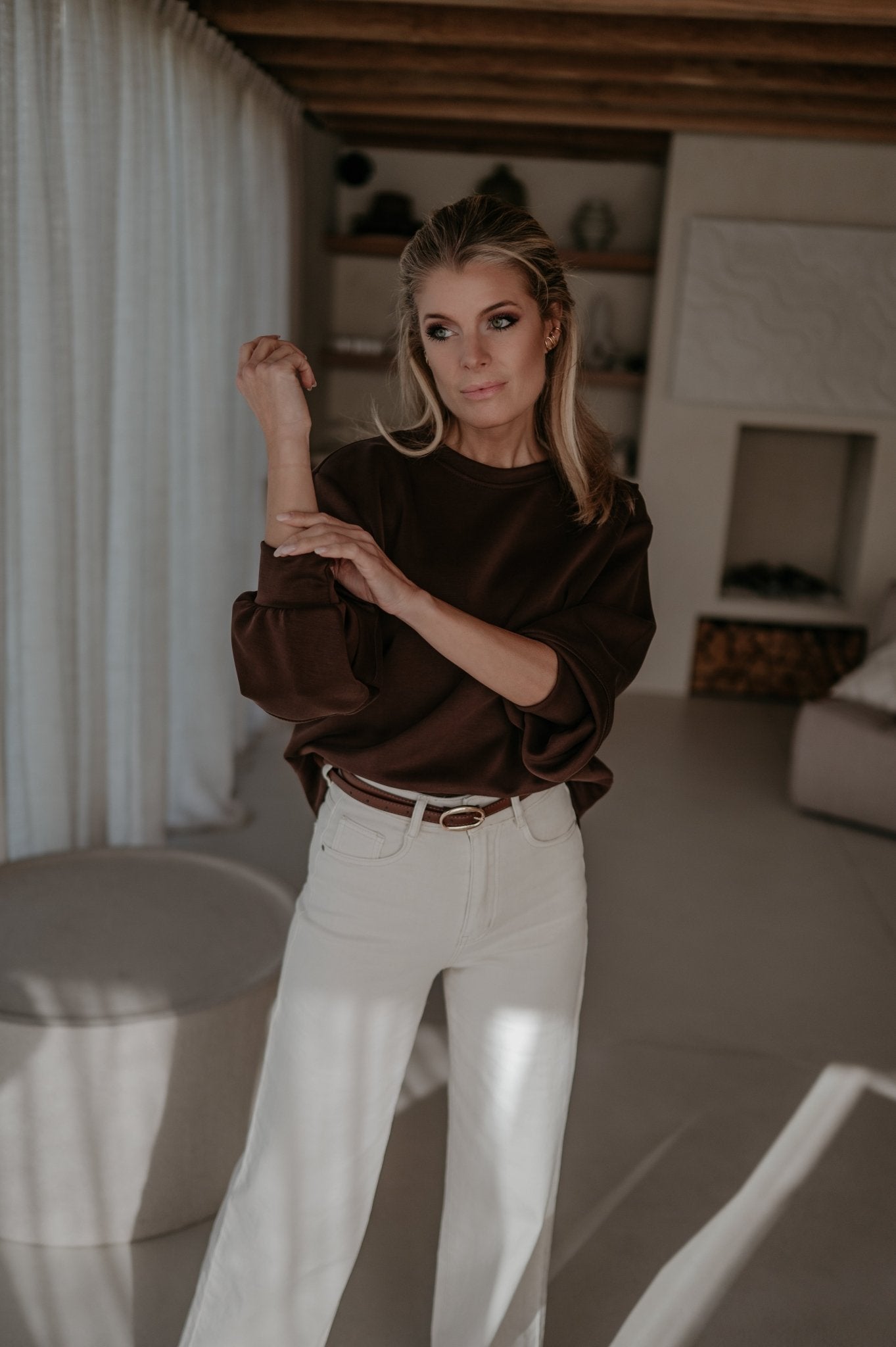 Bramosia sweater I Chocolate Brown - Wild Souls by JV® - Sweaters