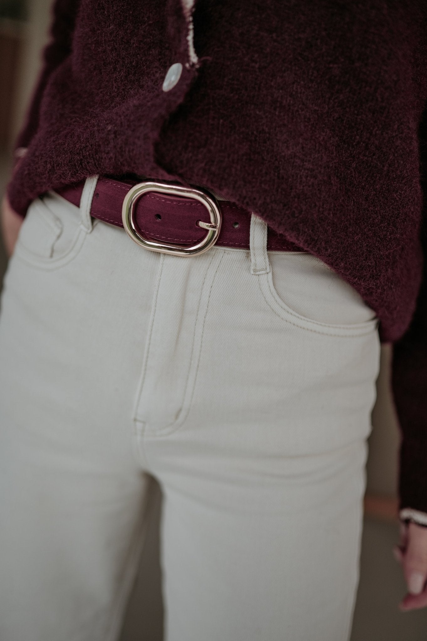 Bredo belt I Bordeaux - Wild Souls by JV® - Belts