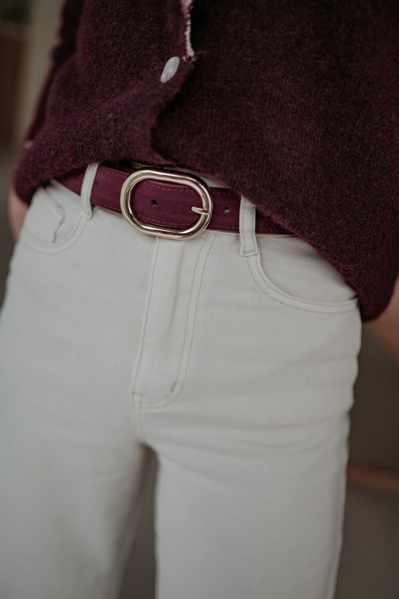Bredo belt I Bordeaux - Wild Souls by JV® - Belts