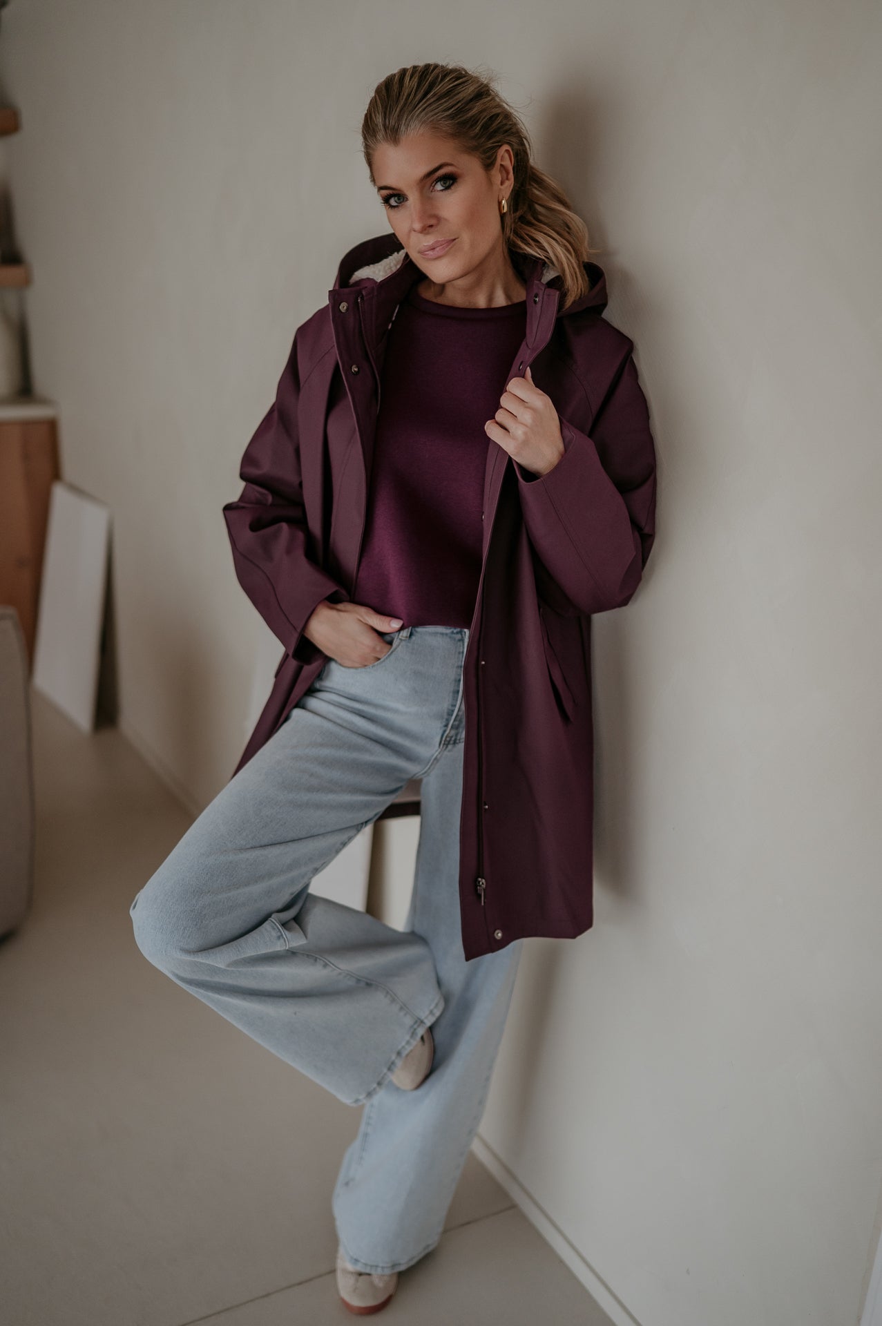 Breno jacket I Burgundy - Wild Souls by JV® - 