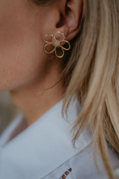 Brevi earrings I Gold - Wild Souls by JV® - Earrings