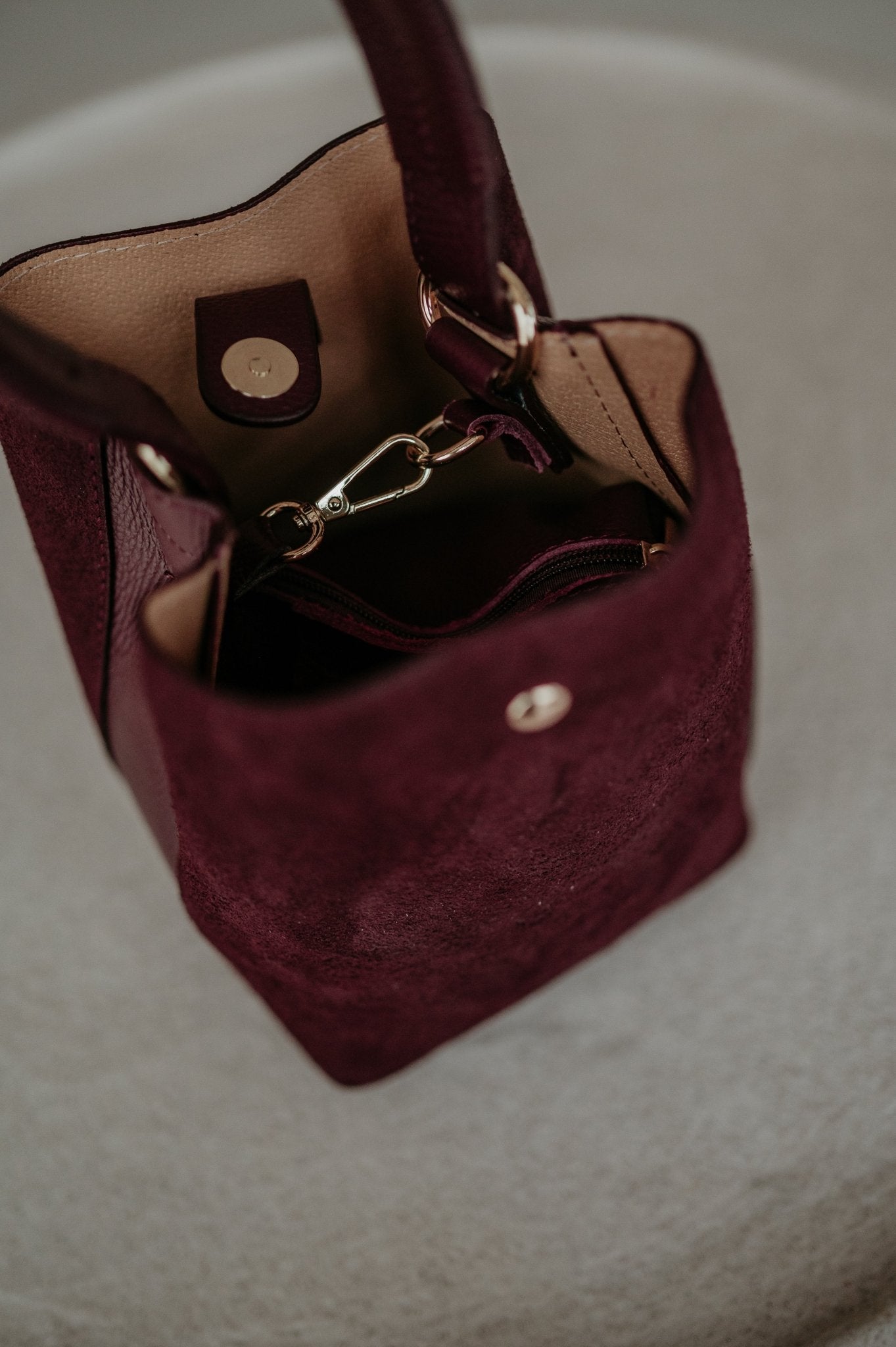 Brido handbag I Burgundy - Wild Souls by JV® - Handbags