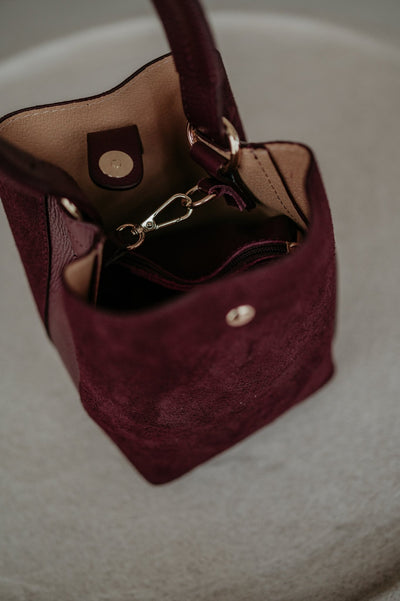 Brido handbag I Burgundy - Wild Souls by JV® - Handbags