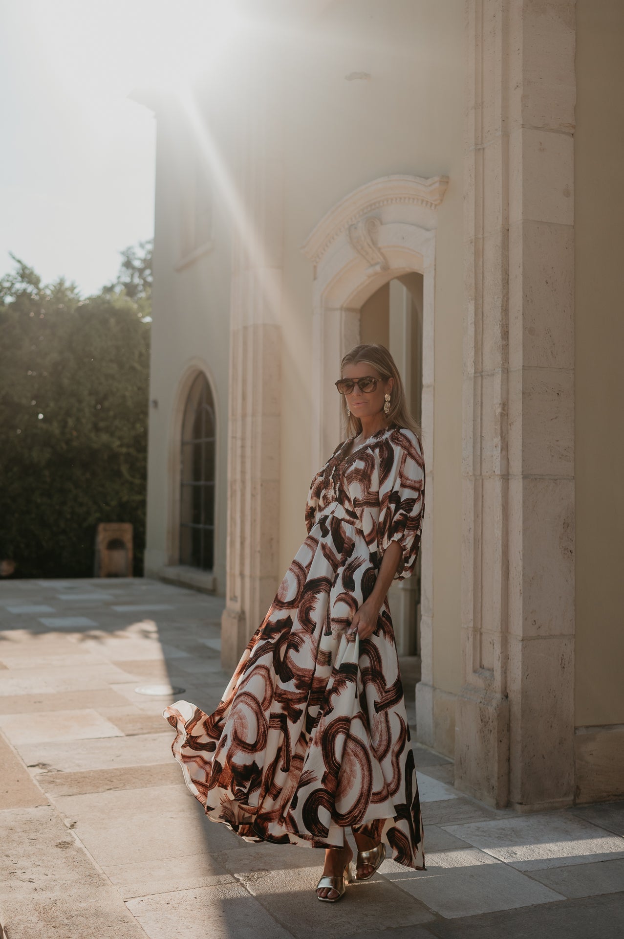 Brina dress I Brown - Wild Souls by JV® - Dresses