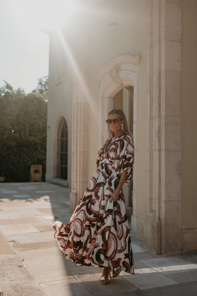 Brina dress I Brown - Wild Souls by JV® - Dresses