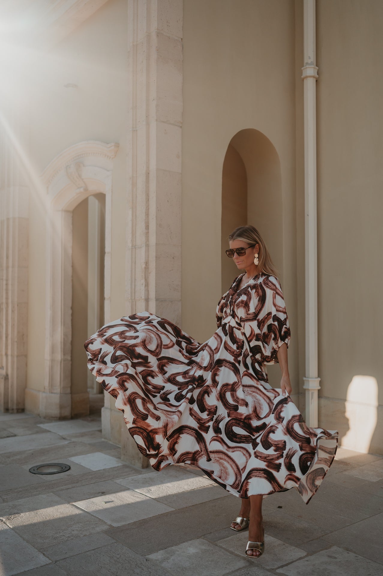 Brina dress I Brown - Wild Souls by JV® - Dresses