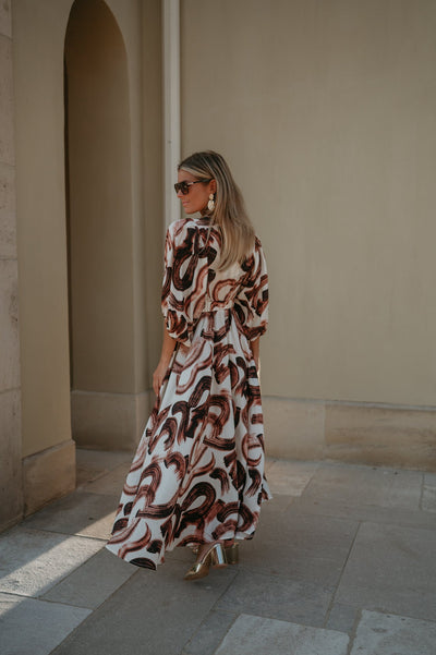 Brina dress I Brown - Wild Souls by JV® - Dresses