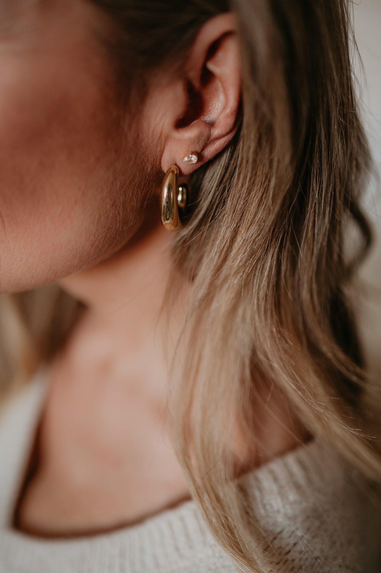 Brivido earring I Gold - Wild Souls by JV® - Earrings