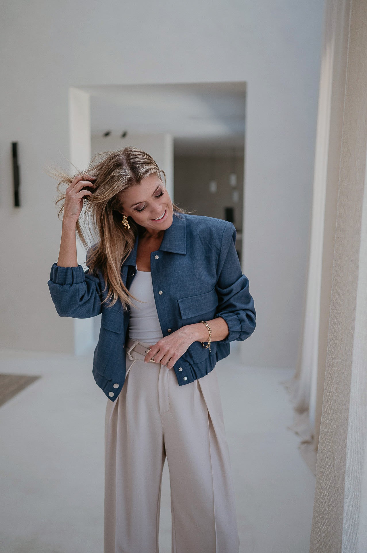 Buongi jacket I Blue - Wild Souls by JV® - Jackets