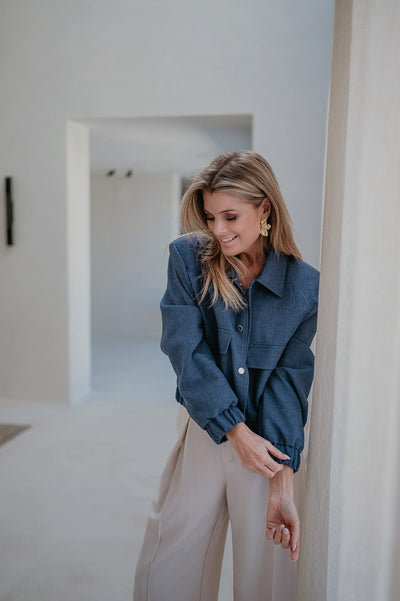 Buongi jacket I Blue - Wild Souls by JV® - Jackets