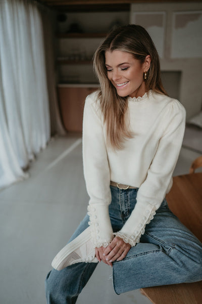 Burrasca knit I Ecru - Wild Souls by JV® - Knits