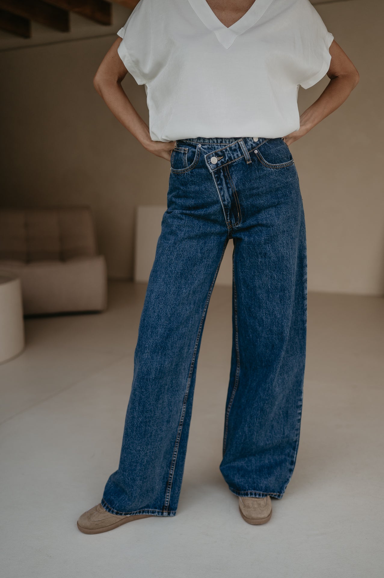 Burrone jeans I Dark Blue - Wild Souls by JV® - Jeans