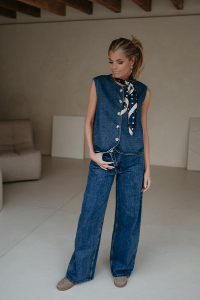 Burrone jeans I Dark Blue - Wild Souls by JV® - Jeans