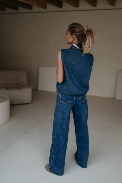 Burrone jeans I Dark Blue - Wild Souls by JV® - Jeans