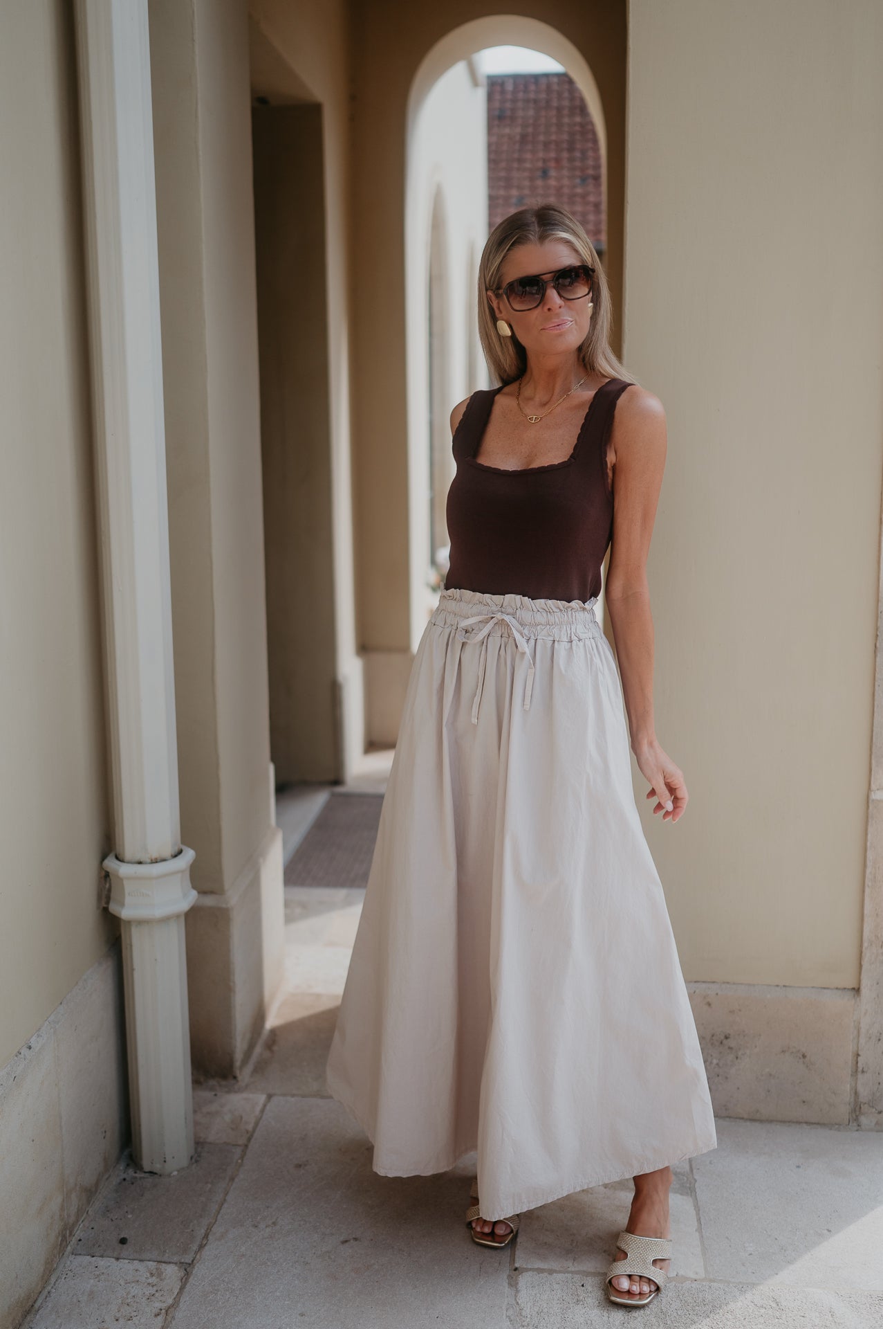 Cadenza skirt I Beige - Wild Souls by JV® - Skirts