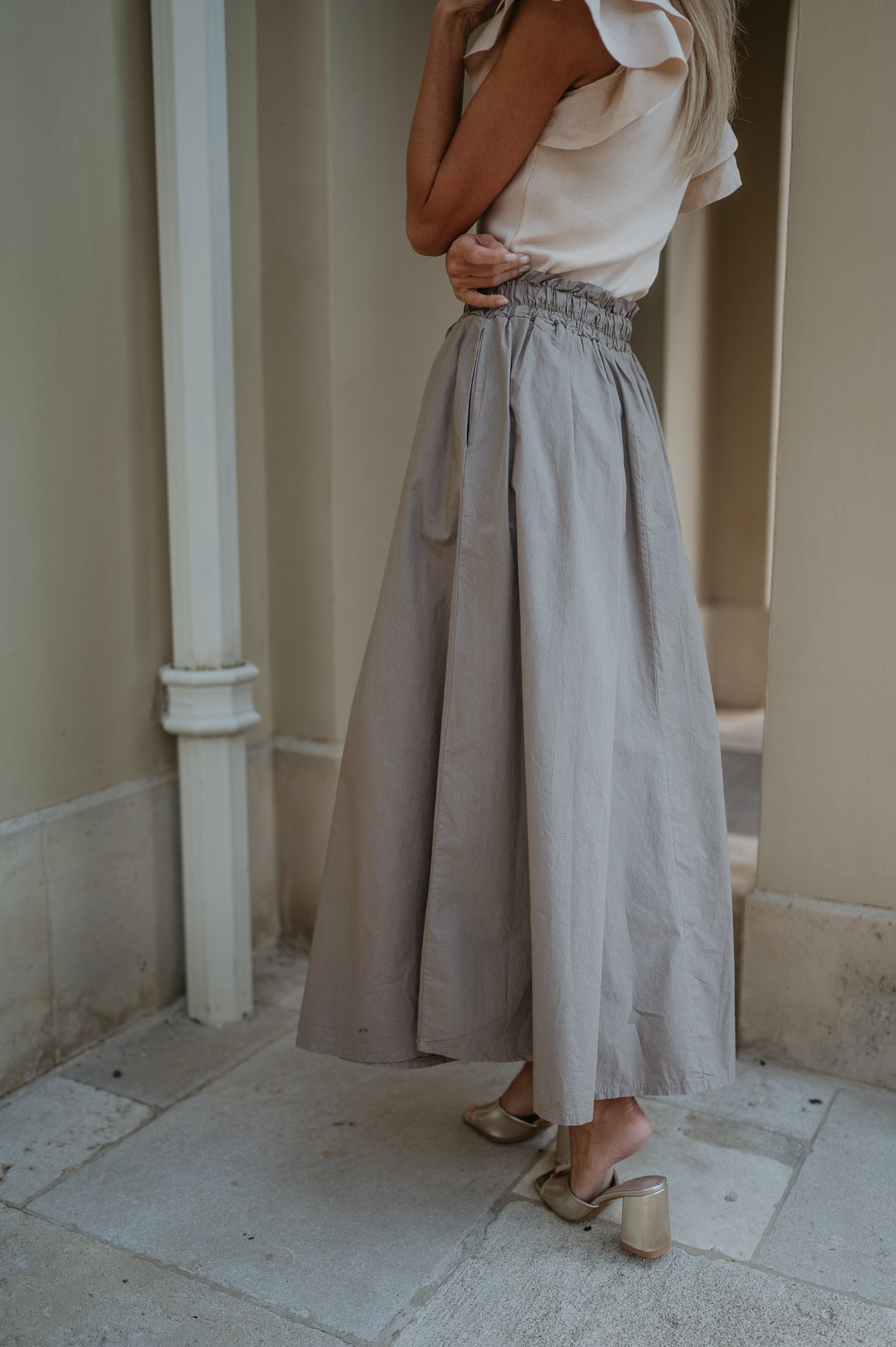 Cadenza skirt I Taupe - Wild Souls by JV® - Skirts