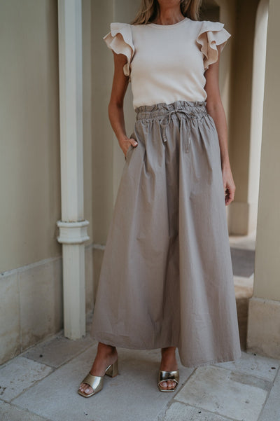 Cadenza skirt I Taupe - Wild Souls by JV® - Skirts