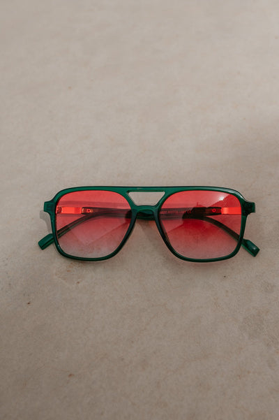 Cadere sunglasses I Green - Wild Souls by JV® - Sunglasses