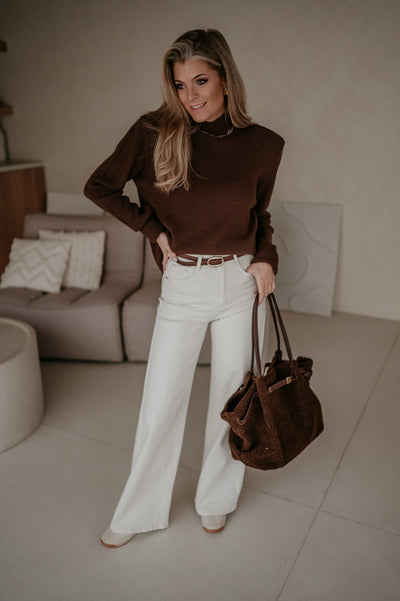 Calvido knit I Chocolate Brown - Wild Souls by JV® - 