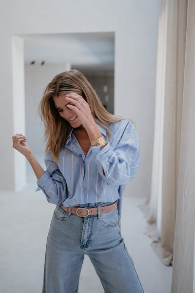 Cambiare shirt I Striped Blue - Wild Souls by JV® - Shirts