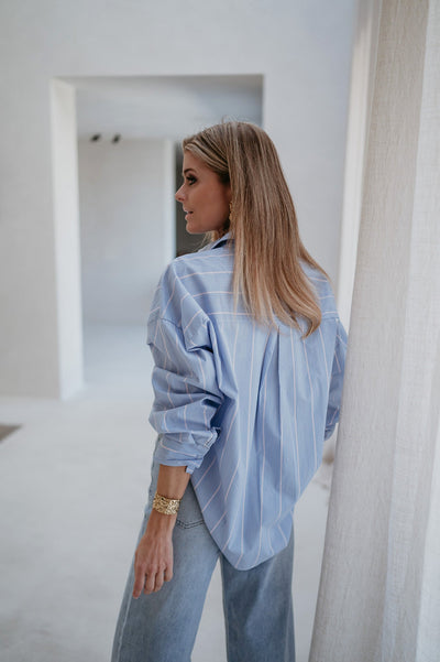 Cambiare shirt I Striped Blue - Wild Souls by JV® - Shirts