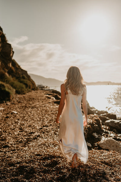 Cangiante dress I Ecru - Wild Souls by JV® - Dresses