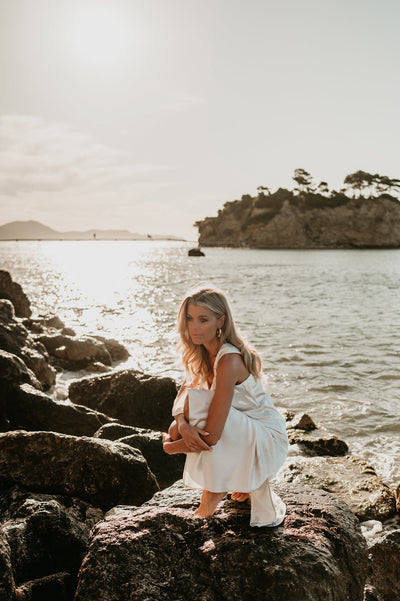 Cangiante dress I Ecru - Wild Souls by JV® - Dresses