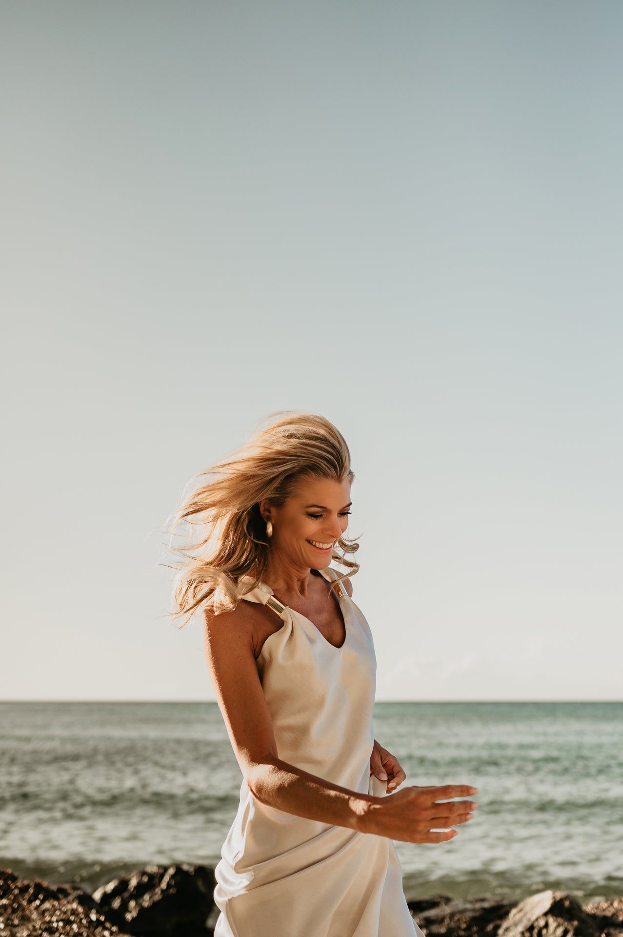 Cangiante dress I Ecru - Wild Souls by JV® - Dresses