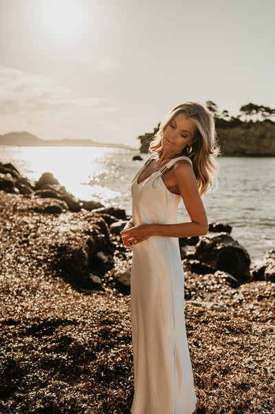 Cangiante dress I Ecru - Wild Souls by JV® - Dresses
